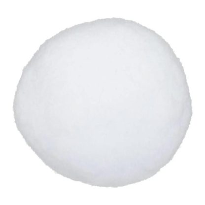 Accessoire Festif | Lot de 15 Boules de Neige "Manteau" 7cm Blanc Accessoire Festif Accessoire Festif