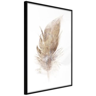 Affiche Murale | Affiche Murale Encadrée "Lost Feather Beige" Affiche Murale Affiche Murale