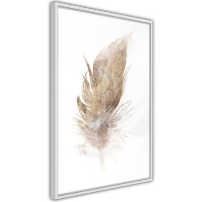 Affiche Murale | Affiche Murale Encadrée "Lost Feather Beige" Affiche Murale Affiche Murale