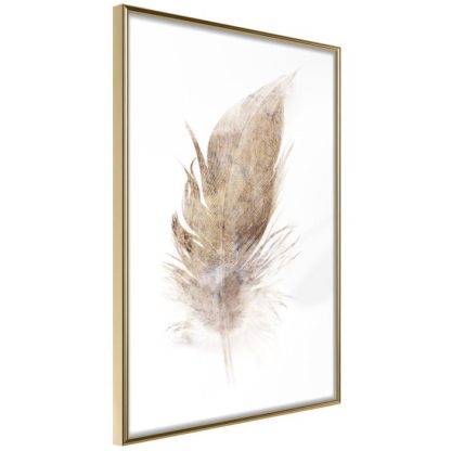 Affiche Murale | Affiche Murale Encadrée "Lost Feather Beige" Affiche Murale Affiche Murale