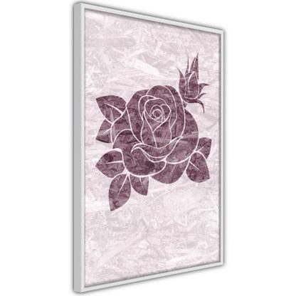 Affiche Murale | Affiche Murale Encadrée "Monochromatic Rose" Affiche Murale Affiche Murale