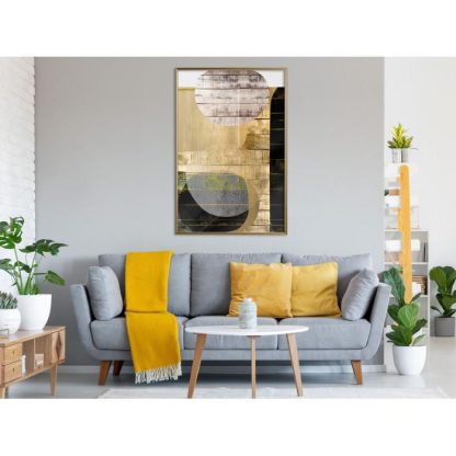 Affiche Murale | Affiche Murale Encadrée "Sunny Living Room" Affiche Murale Affiche Murale