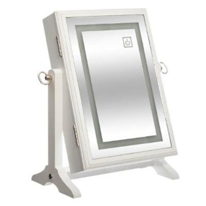 Boîte à Bijoux – Montre | Armoire à Bijoux Design "Led" 36cm Blanc Boîte à Bijoux - Montre Blanc