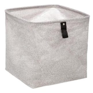 Boîte de Rangement | Boîte de Rangement Déco "Loop" 31x31cm Gris Boîte de Rangement Boîte de Rangement