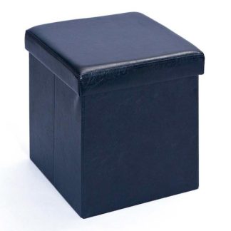 Boîte de Rangement | Boîte de Rangement Pliable "Basics" 38cm Noir Boîte de Rangement Boîte de Rangement