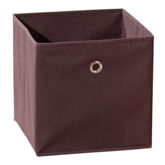 Boîte de Rangement | Boîte de Rangement Pliable "Kase" 32cm Marron Boîte de Rangement Boîte de Rangement