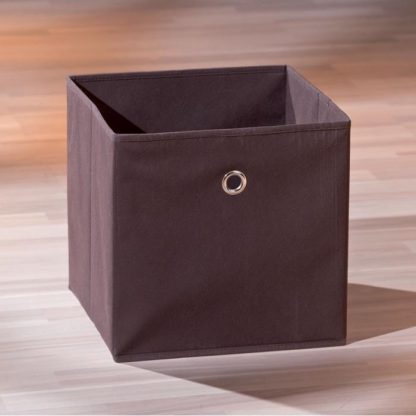 Boîte de Rangement | Boîte de Rangement Pliable "Kase" 32cm Marron Boîte de Rangement Boîte de Rangement