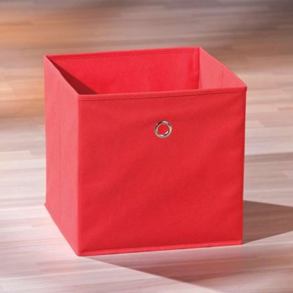 Boîte de Rangement | Boîte de Rangement Pliable "Kase" 32cm Rouge Boîte de Rangement Boîte de Rangement