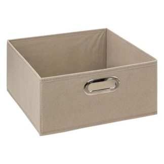 Boîte de Rangement | Boîte de Rangement Pliable "Premium" 15x31cm Lin Boîte de Rangement Boîte de Rangement