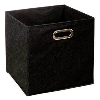 Boîte de Rangement | Boîte de Rangement Pliable "Premium" 31x31cm Noir Boîte de Rangement Boîte de Rangement