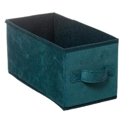 Boîte de Rangement | Boîte de Rangement Velours "Mix N Modul" 15x31cm Bleu Boîte de Rangement Bleu