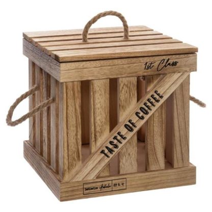 Boîte de Rangement | Lot de 3 Boîtes de Rangement "Taste" "36cm Naturel Boîte de Rangement Boîte de Rangement