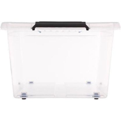 Boîte de Stockage | Boîte de Rangement à Clip "N Box" 40L Transparent Boîte de Stockage Boîte de Stockage