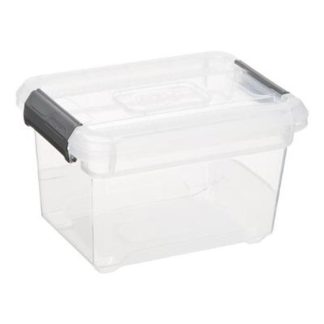 Boîte de Stockage | Boîte de Rangement "Solutions" 1,8L Transparent Boîte de Stockage Boîte de Stockage