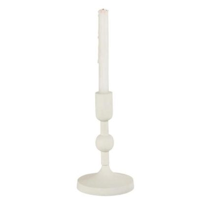 Bougeoir & Chandelier | Chandelier Rond Design "Izy" 21cm Blanc Bougeoir & Chandelier Blanc