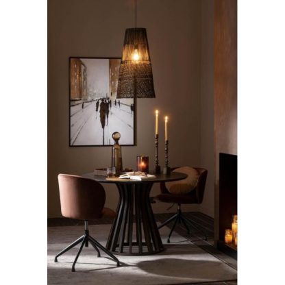 Bougeoir & Chandelier | Chandelier Vintage "Neuh" 41cm Bronze Bougeoir & Chandelier Bougeoir & Chandelier