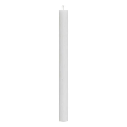 Bougie | Bougie Bâton "Demi" 26cm Blanc Bougie Blanc