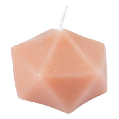 Bougie | Bougie Déco Origami "Arty" 7cm Blush Bougie Blush