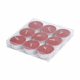 Bougie Chauffe-Plat | Lot de 9 Bougies Parfumées Chauffe-Plat "Gaïa" 3cm Fruits Rouges Bougie Chauffe-Plat Bougie Chauffe-Plat