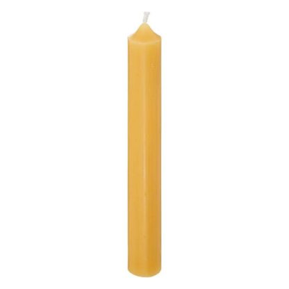 Bougie | Lot de 10 Bougies Bâton "Basic" 16cm Jaune Bougie Bougie