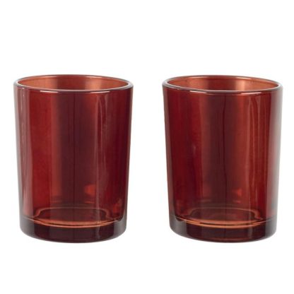 Bougie | Lot de 2 Bougies à Confectionner "DIY" 6cm Marron Bougie Bougie