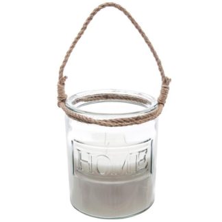 Bougie Parfumée | Bougie Parfumée avec Anse "Corde" 780g Vanille Bougie Parfumée Bougie Parfumée