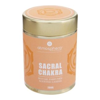 Bougie Parfumée | Bougie Parfumée "Chakra" 200g Orange Sacré Bougie Parfumée Bougie Parfumée