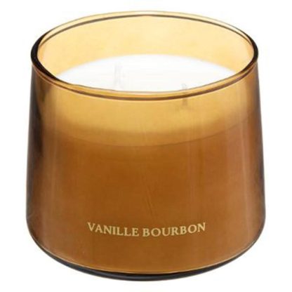 Bougie Parfumée | Bougie Parfumée en Verre "Bili" 300g Vanille Bourbon Bougie Parfumée Bougie Parfumée