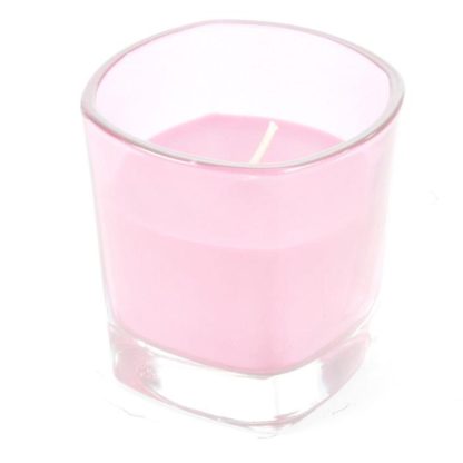 Bougie Parfumée | Bougie Parfumée en Verre "Essentiel" 7cm Rose Bougie Parfumée Bougie Parfumée