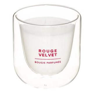 Bougie Parfumée | Bougie Parfumée En Verre "Ilan" 130g Rouge Velvet Bougie Parfumée Bougie Parfumée