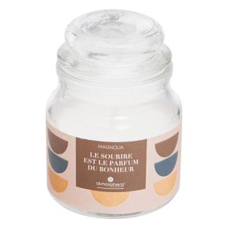 Bougie Parfumée | Bougie Parfumée "Jomy" 70g Magnolia Bougie Parfumée Blanc