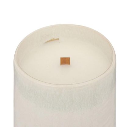 Bougie Parfumée | Bougie Parfumée "Marco" 620g Jasmin Précieux Bougie Parfumée Blanc