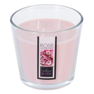 Bougie Parfumée | Bougie Parfumée "Nina" 500g Rose Bougie Parfumée Bougie Parfumée