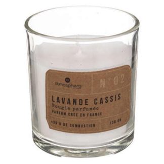 Bougie Parfumée | Bougie Parfumée "Sozio" 7cm Lavande Cassis Bougie Parfumée Bougie Parfumée