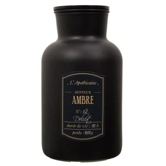 Bougie Parfumée | Bougie Parfumée Vintage "Apothicaire" 1000g Ambre Bougie Parfumée Bougie Parfumée