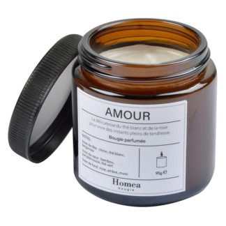 Bougie Parfumée | Bougie Verrine Parfumée "Apothicaire" 90g Amour Bougie Parfumée Bougie Parfumée