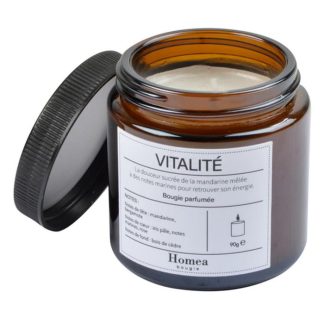 Bougie Parfumée | Bougie Verrine Parfumée "Apothicaire" 90g Vitalité Bougie Parfumée Bougie Parfumée