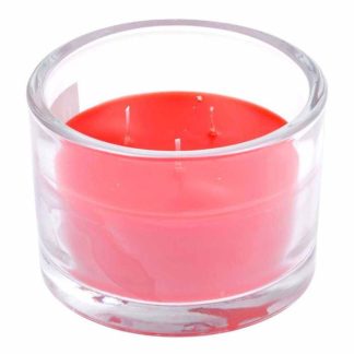 Bougie Parfumée | Bougie Verrine Parfumée "Essentiel" 12cm Fraise Bougie Parfumée Bougie Parfumée