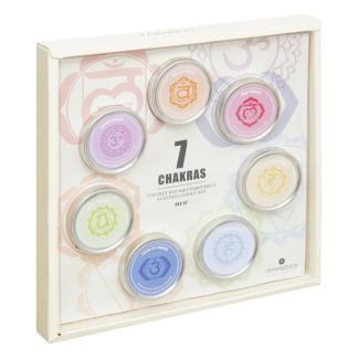 Bougie Parfumée | Coffret 7 Bougies Parfumées "Chakra" 26cm Multicolore Bougie Parfumée Bougie Parfumée