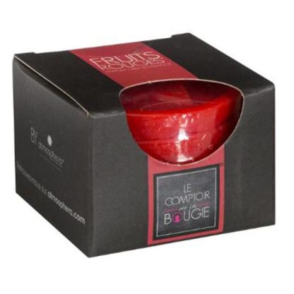 Bougie Parfumée | Lot de 5 Cires Parfumées à Brûler "Etoile" 45g Fruits Rouges Bougie Parfumée Bougie Parfumée