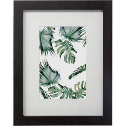 Cadre Photo | Lot de 5 Cadres Photos "Tropical" 33cm Noir Cadre Photo Cadre Photo