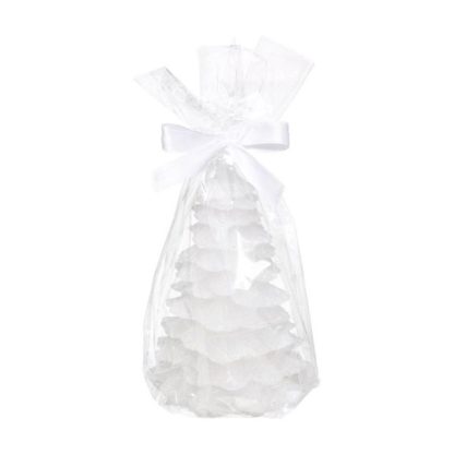 Décoration Lumineuse | Bougie Déco Led "Sapin" 10cm Blanc Décoration de Noël Blanc