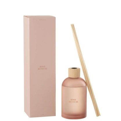 Diffuseur de Parfum | Diffuseur de Parfum "Accords Essentiels" 550ml Rose Rêveuse Bougies & Senteurs Diffuseur de Parfum