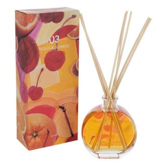 Diffuseur de Parfum | Diffuseur de Parfum "Cocktail" 200ml Tequila Sunrise Bougies & Senteurs Diffuseur de Parfum