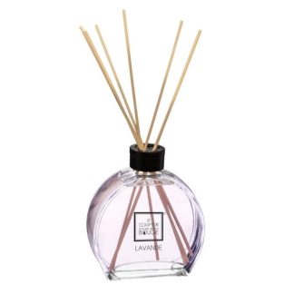 Diffuseur de Parfum | Diffuseur de Parfum & 6 Bâtonnets "Haly" 50ml Lavande Bougies & Senteurs Diffuseur de Parfum