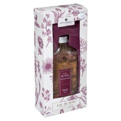 Diffuseur de Parfum | Diffuseur de Parfum "Sili" 180ml Eau de Rose Bougies & Senteurs Bordeaux