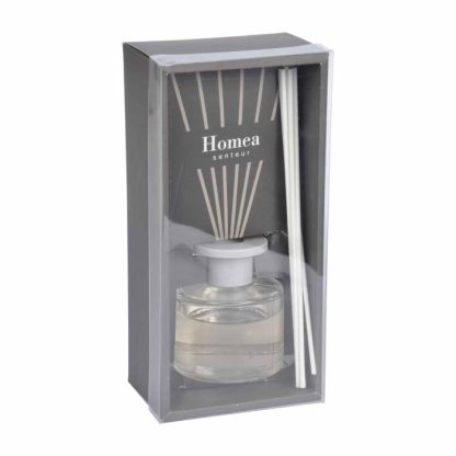 Diffuseur de Parfum | Diffuseur de Parfum "Tropique" 100ml Nuage de Coton Bougies & Senteurs Blanc & Transparent