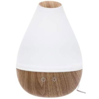 Diffuseur de Parfum | Diffuseur d’Huiles Essentielles LED 22cm Blanc Bougies & Senteurs Blanc