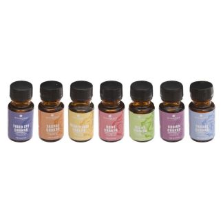 Diffuseur de Parfum | Lot de 7 Huiles Parfumées "Chakra" 10ml Marron Bougies & Senteurs Diffuseur de Parfum