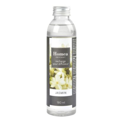 Diffuseur de Parfum | Recharge Diffuseur de Parfum "Essentiel II" 180ml Jasmin Bougies & Senteurs Blanc